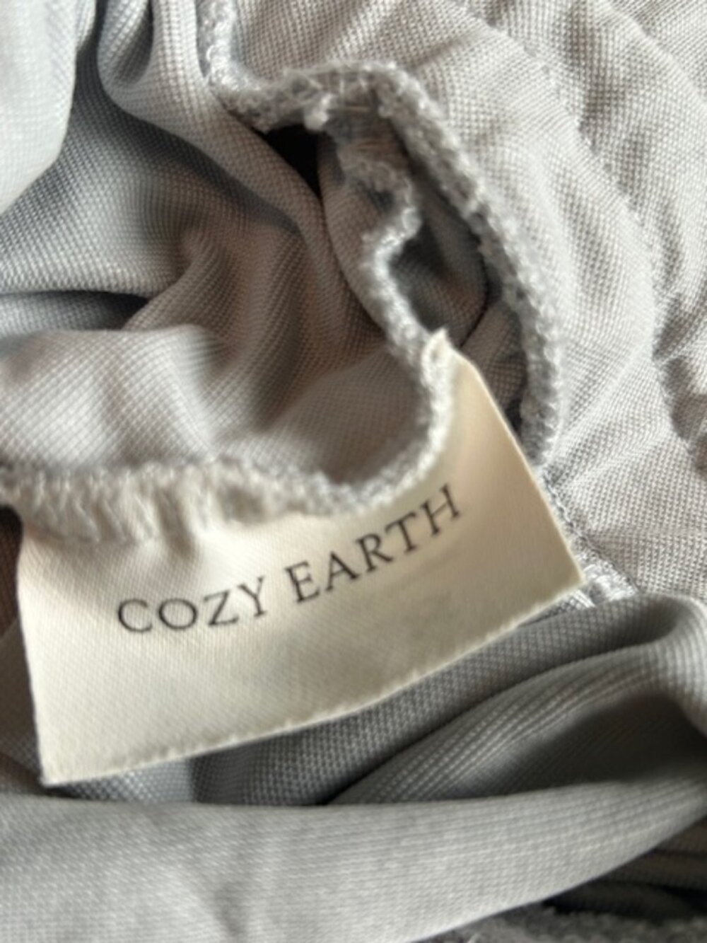 Cozy Earth Modern Modal Jogger Light Grey Size M NWOT - Picture 9 of 11